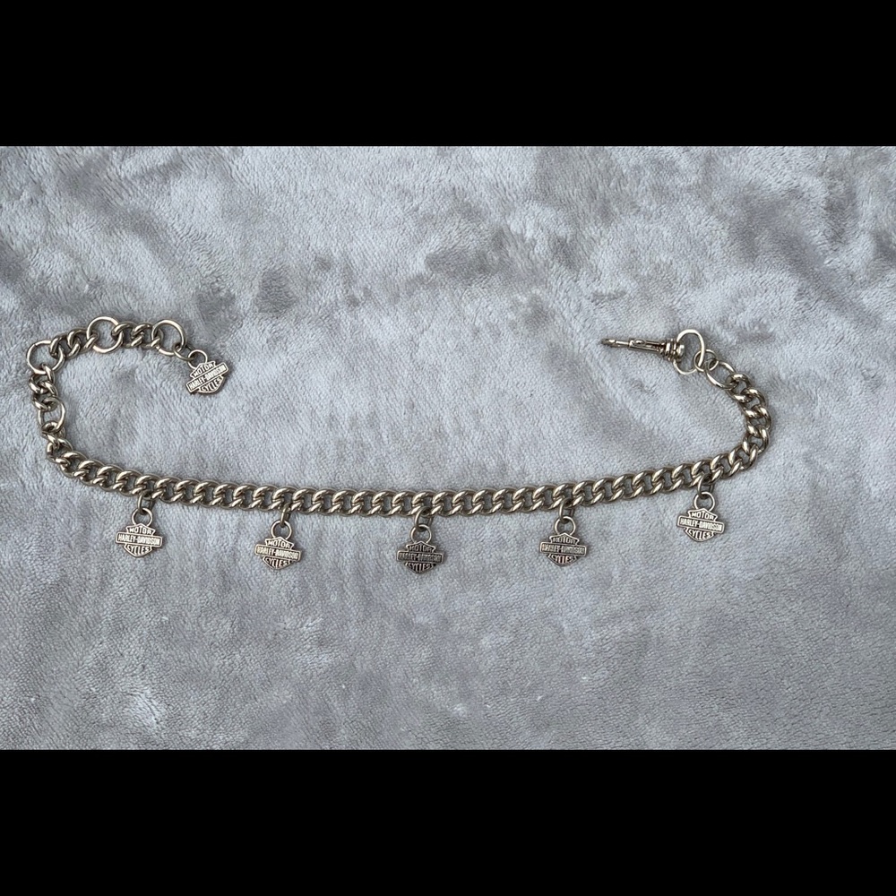 1pair authentic Harley Davidson boot chains.
